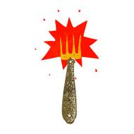 cartoon fork N29