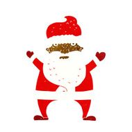 cartoon ugly santa claus N6