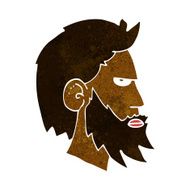 Cartoon Man With Beard N13