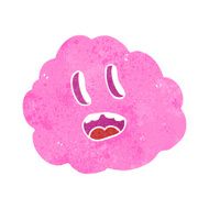 cartoon spooky cloud N5
