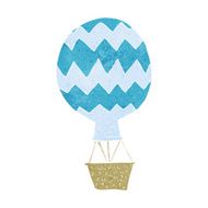 cartoon hot air balloon N11