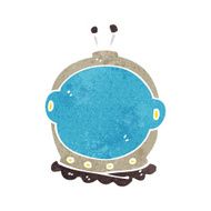 cartoon astronaut helmet N22