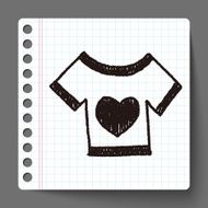 clothes doodle drawing N11