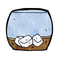 cartoon whisky in glass N5