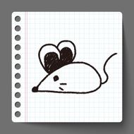 mouse doodle drawing N5