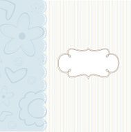 Template frame design for greeting card N20