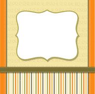 Cool template frame design for greeting card N29