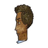cartoon annoyed man N50