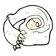 Cartoon Scarf N16