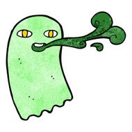 funny cartoon ghost N56