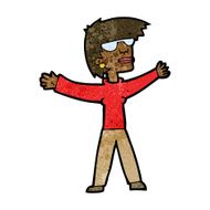 Cartoon Woman Wearing Glasses N14