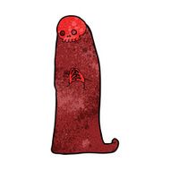 cartoon halloween ghoul N12