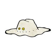 cartoon old australian hat N7