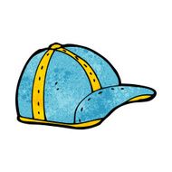 cartoon old school cap N6