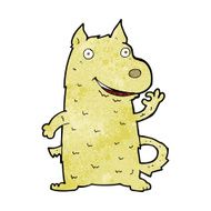 cartoon happy dog N47