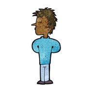 cartoon man ignoring N7