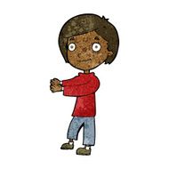 cartoon happy boy N158