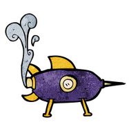 cartooon space rocket N5