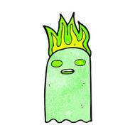 funny cartoon ghost N58
