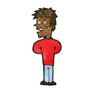 cartoon happy man N300