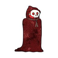 cartoon spooky halloween costume N9