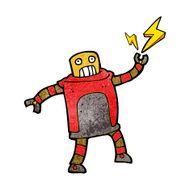 Cartoon Robot N201