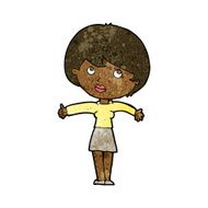 cartoon woman giving thumbs up N7