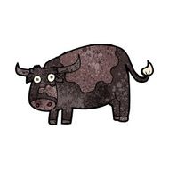 Cartoon Cow N72