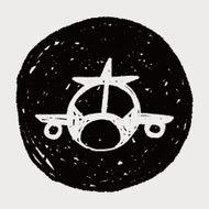 airplane doodle N83