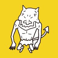 monster doodle N111