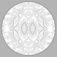 coloring book page for adults - zendala joy to older N7