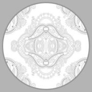 coloring book page for adults - zendala joy to older N17