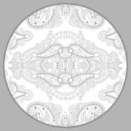 coloring book page for adults - zendala joy to older N19