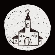 church doodle N10
