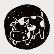 cow doodle N17
