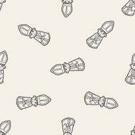 bishop doodle seamless pattern background N4