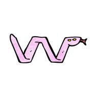 cartoon snake symbol N5