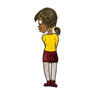 cartoon pretty girl N66