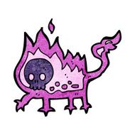 cartoon little imp N27