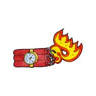 cartoon bomb symbol N4