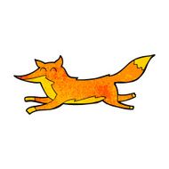 cartoon running fox N3