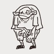 monster doodle N112