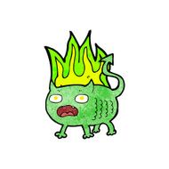 cartoon little imp N28