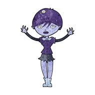 Cartoon Vampire Girl N149