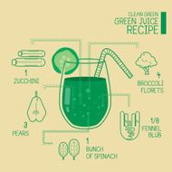Clean green green juice recipes great detoxify