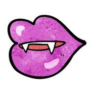 Cartoon Vampire Fangs N11