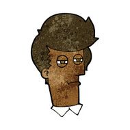 cartoon man with narrowed eyes N6