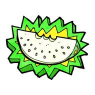 cartoon melon slice N18