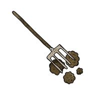 cartoon pitch fork N7