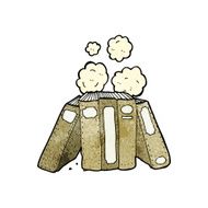 cartoon old books N11